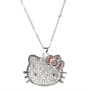 💕Nwtib. HELLO KITTY BLING NECKLACE